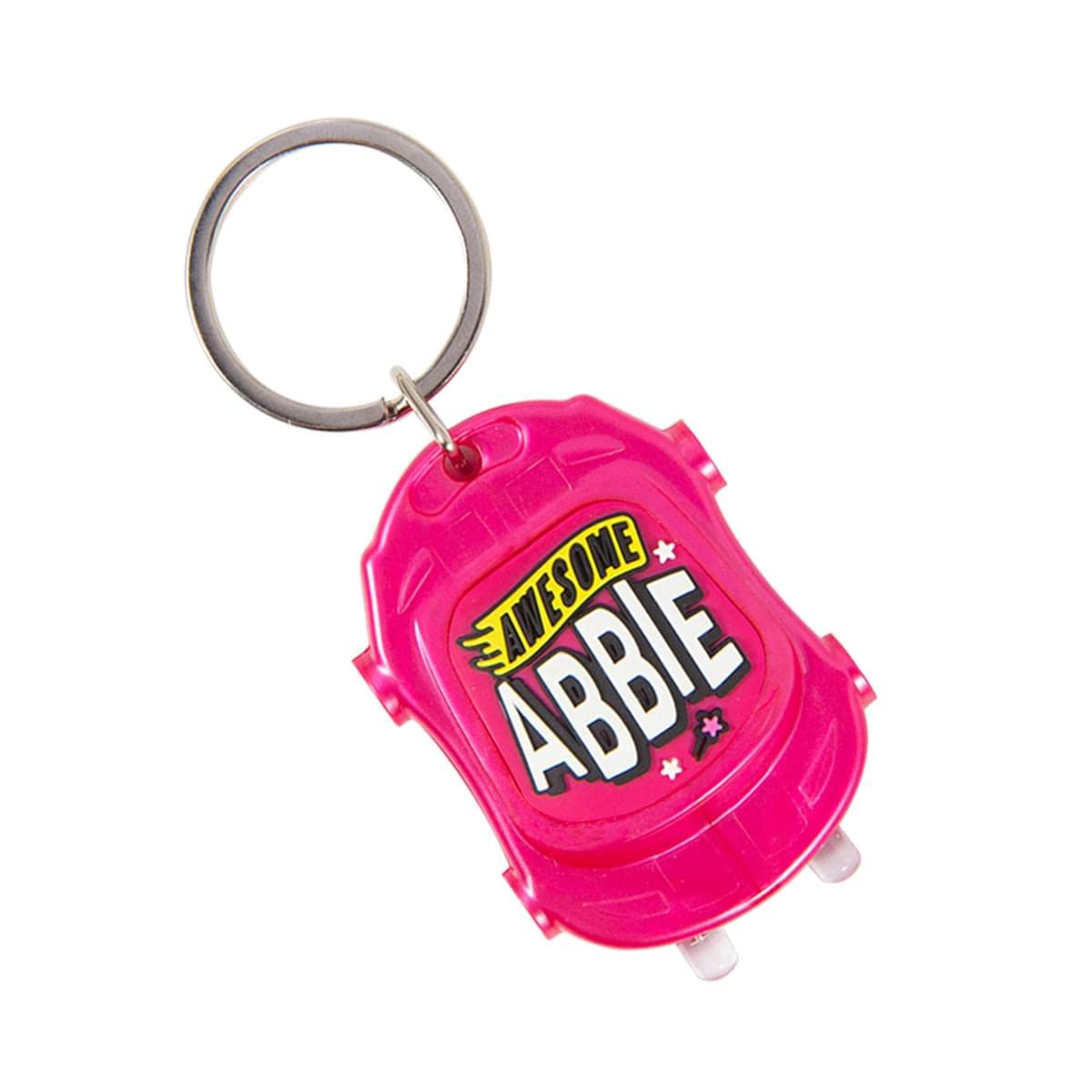 History & Heraldry Personalised Keyring Twin Turbo Torch (Abbie)