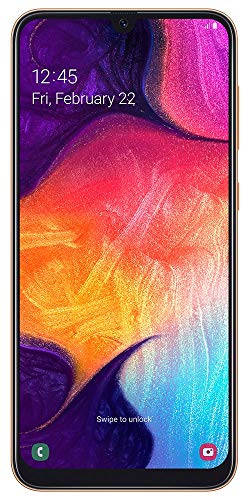 Samsung Galaxy A50 Smartphone (16.3cm (6.4 Zoll) 128GB interner Speicher, 4GB RAM, Orange) - Deutsche Version