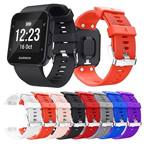 Bracelet de rechange Garmin Forerunner 35 silicone agate pour remplacer un original usé
