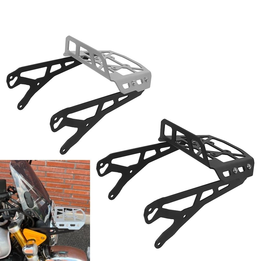 Supporto bauletto laterale Moto Faro Superiore Guardia Anteriore Portapa | Moto Faro Superiore Guardia Anteriore Portapacchi Staffa Di Supporto Per Monkey 125 Z125 DAX125 DAX 125 2018-2024