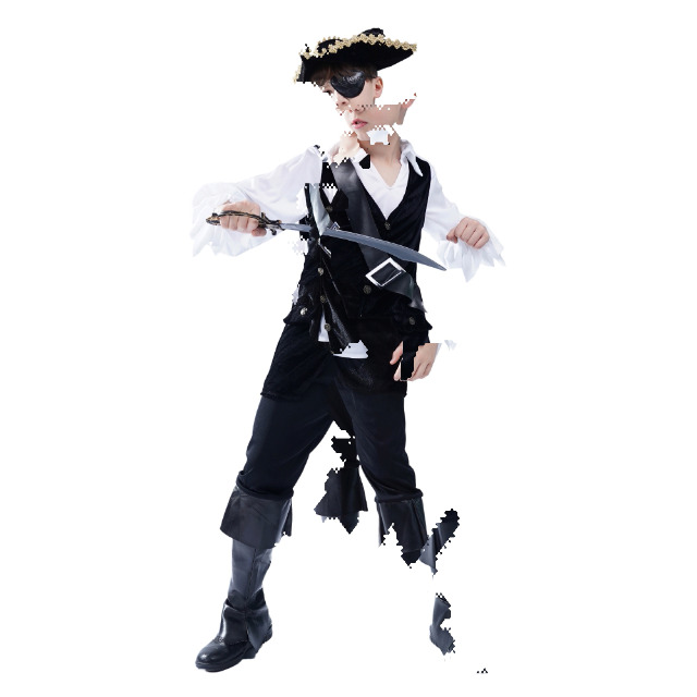 Disfraz Pirata Niño para Fiestas y Cosplay miniatura 7