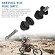 CAREDGO 2 Stück Bobbins Motorrad Prismabuchsen M8 Racingadapter Schwingenadapter Aluminium Ständeraufnahme Bobbins Schwingenschutz Montageständer Schwarz M8 Bobbins Aufnahme für Motorräder