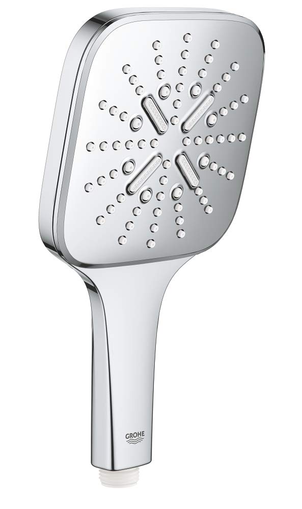 GROHE Rainshower 130 SmartActive Cube słuchawka prysznicowa 3 rodzaje strumienia, chrom, 26582000