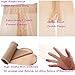 BONAS Pantyhose for Women Sheer Stockings 3 Packs Full Length Reinforced T Crotch 15 Denier(Nude,M/L 3pack)