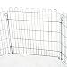 PawHut Parque para Mascotas Valla Corral 8 Vallas 63x76cm + Puerta Entrenamiento...