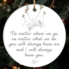 Friend No Matter White Round