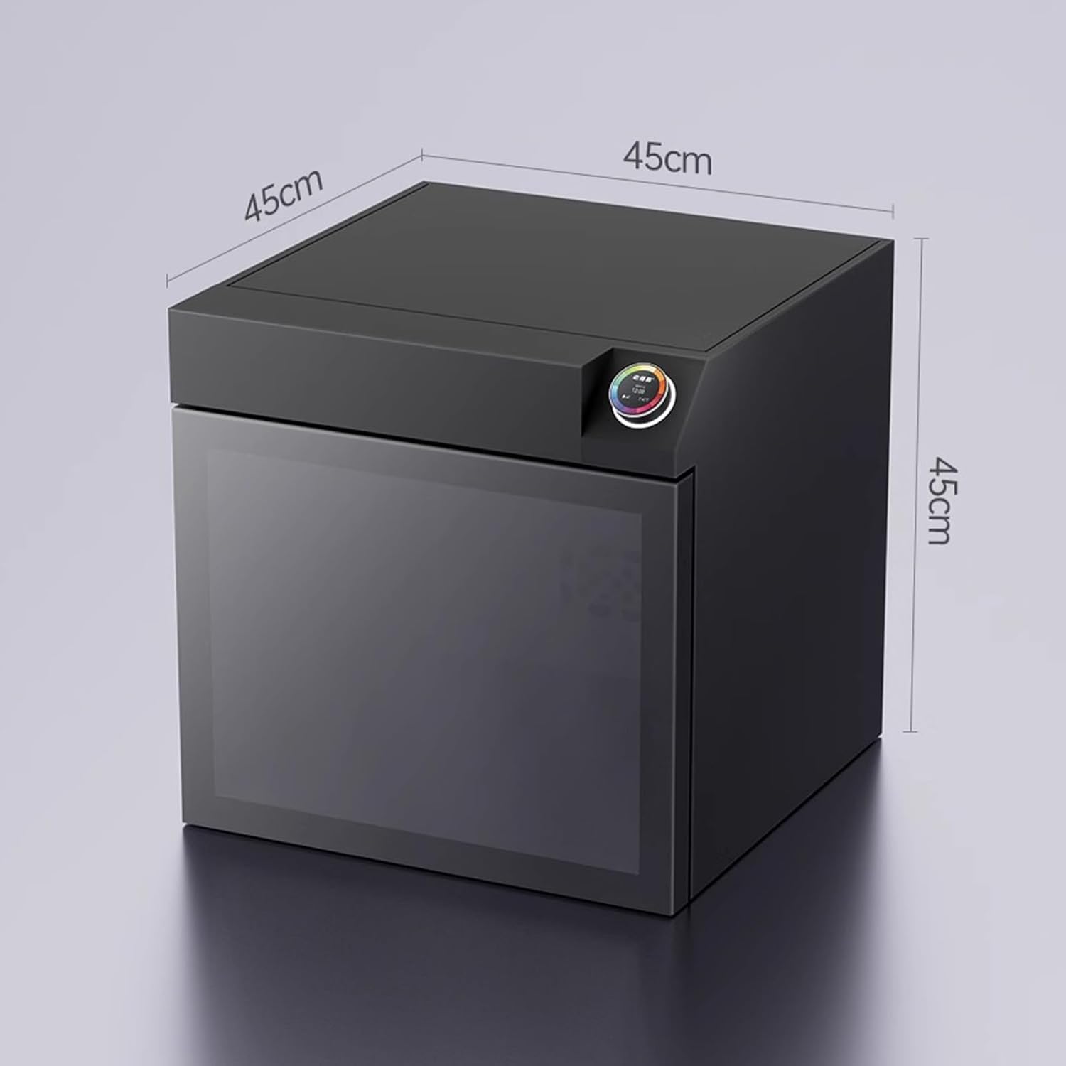 Model 3D Airbrush, suszarka do włosów, model "zrób to sam", ze światłem LED, oświetlenie otoczenia 17 RGB, regulowana temperatura 35-80°C, timer 12-godzinny, do podkładu, lakieru, farby akrylowej