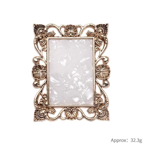 Paleta de arte de unhas, 2 peças, paleta de mistura de unhas, placa de mistura de cores, borda doura