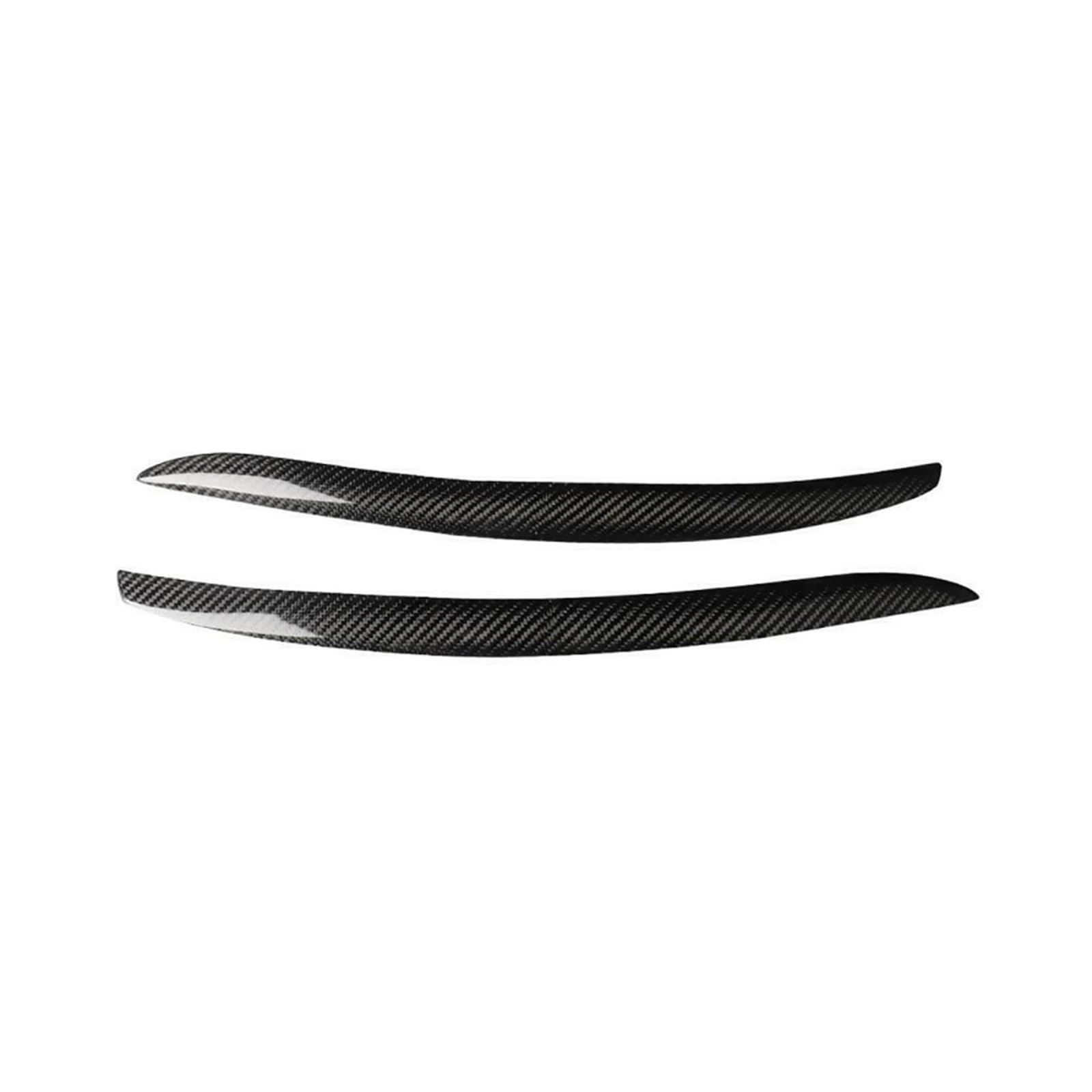 Reflektor z włókna węglowego naklejka na brwi tapicerka lampy przedni reflektor powieka brwi Compatible With serii 3 E92 E93 Coupe 2 drzwi 2006-2012