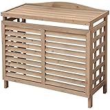 ガーデンマスター(Gardenmaster) エアコン室外機カバー 幅95×奥行39×高さ87cm エアコンガード ベランダ バルコニー ガーデンマスター ブラウン ACGN-01