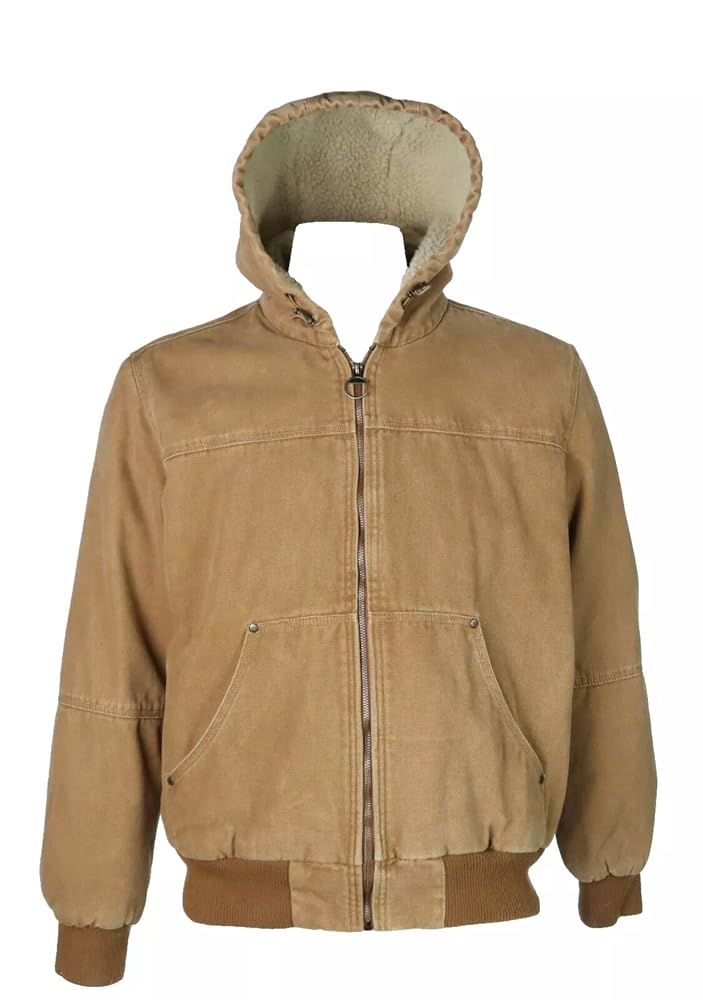 ジャケット・アウター MHL LIGHTWEIGHT COTTON CANVAS G.H. Bass & Co. Men's Hooded Cotton Canvas Shell Workwear