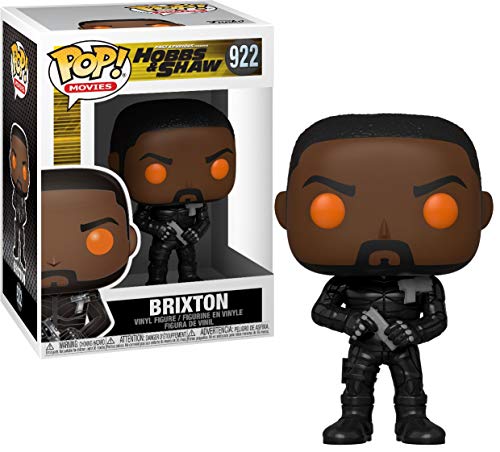Funko Pop! Movies: Hobbs & Shaw- Brixton with Orange Eyes, Multicolor