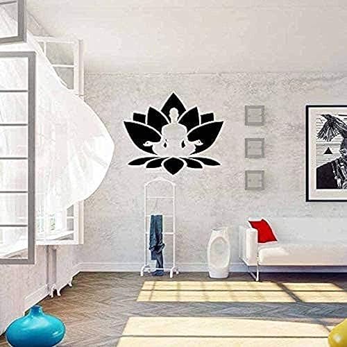 Pegatinas de pared en blanco y negro como se muestra, añaden ambiente a tu casa, se pueden utilizar para decorar la sala de estar, el comedor y el dormitorio 57 x 47 cm