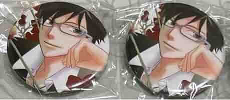 Amazon.co.jp: 桜蘭高校ホスト部 鏡夜 缶バッジ PXQZ : ホビー