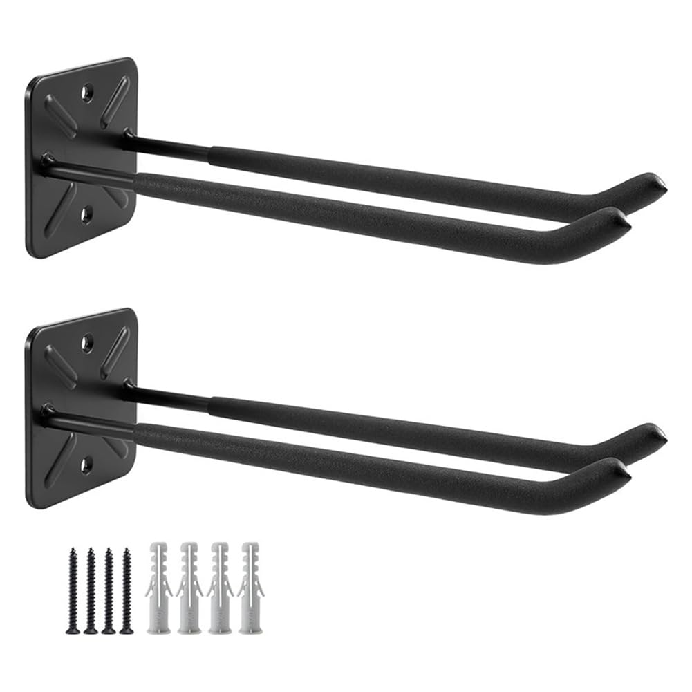 Ijsdnvjndx As Shown Wall Mount Garage Hooks Heavy Duty-Perfect For Hanging For Ladders, Garden Tools,And Other Heavy Items Ideal