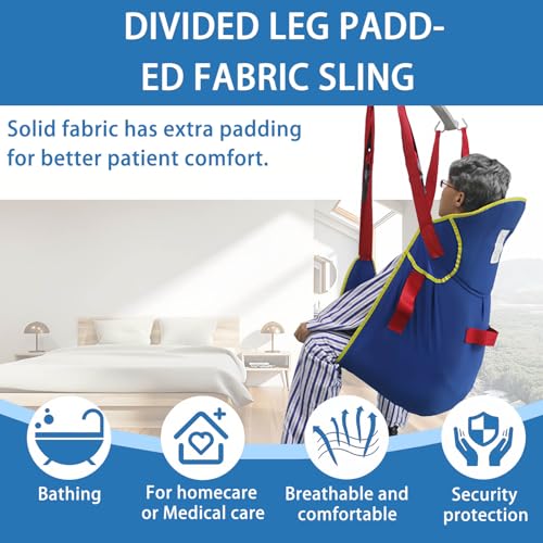 Arnés de elevación para pacientes ideal para traslados de la cama al baño 4
