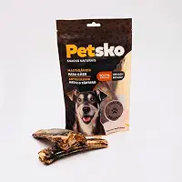 Mordedor Ripa da Costela Bovina para Cães 100% Natural Origem Bovina PETSKO - 2 Unidades