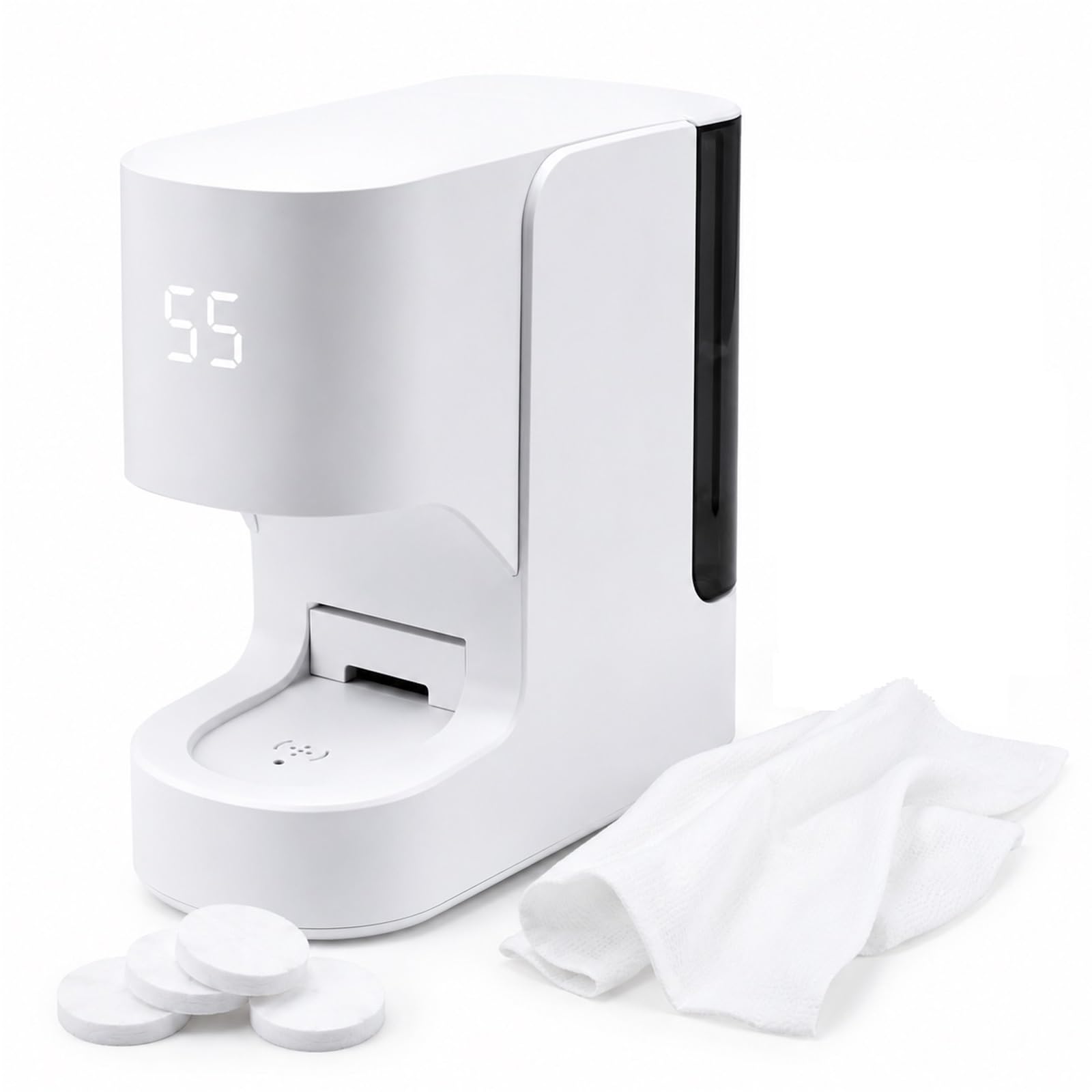Calentador de Toallas Calientes Automático Dispensador Instantáneo 55°C