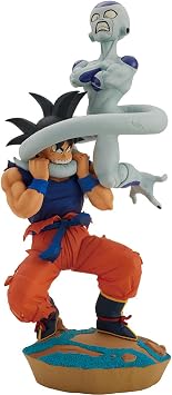 Ichibansho Figure - Dragon Ball Z - Son Goku vs Frieza Dragon History, Bandai Spirits Collectible Statue