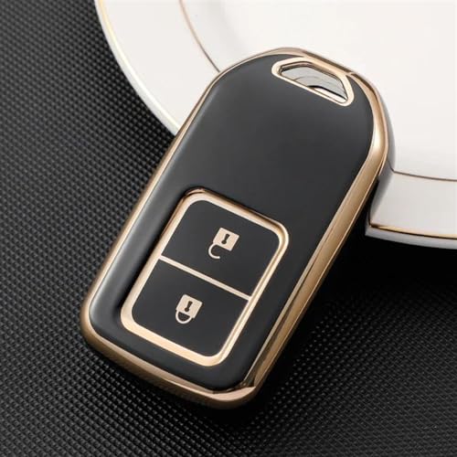 Funda para llave de coche Civic HR-V Jazz carcasa protectora 2 botones Shuttle