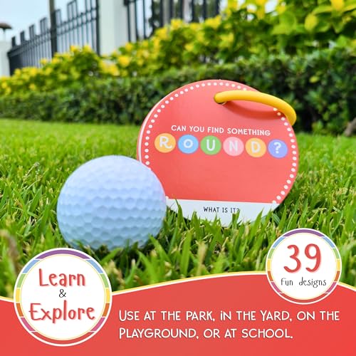 Children\'s Scavenger Hunt: Outdoor Edition | Toddler Activities | Games for 2, 3 Year Old\'s & Up | Kids Educational Scavenger Hunt Cards by LMC Products (Classic)
