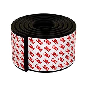 Dhruv Mart Child Safety Cushions Furniture Edge Guard Strip Strong Kids Protection Multi-Functional Cabinet,Refrigerator,Cupboard Chair Glass Table Protector (Black, Strip B)