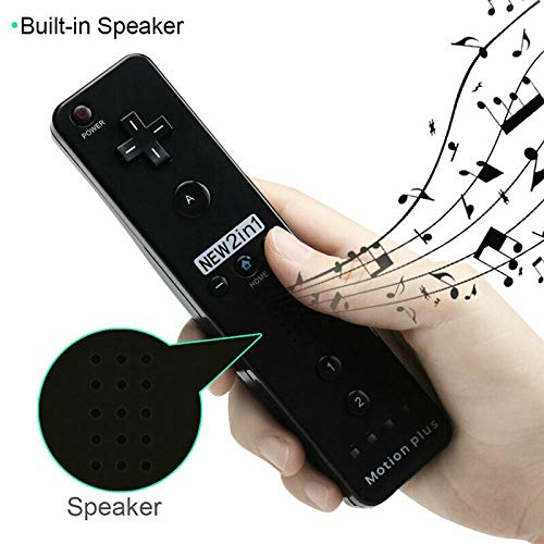 Chamza KLH00159 Built-In Motion Plus 2 In 1 Wireless Remote Controller Gamepad Joystick For Nintendo Wii/Wii U thumb #7