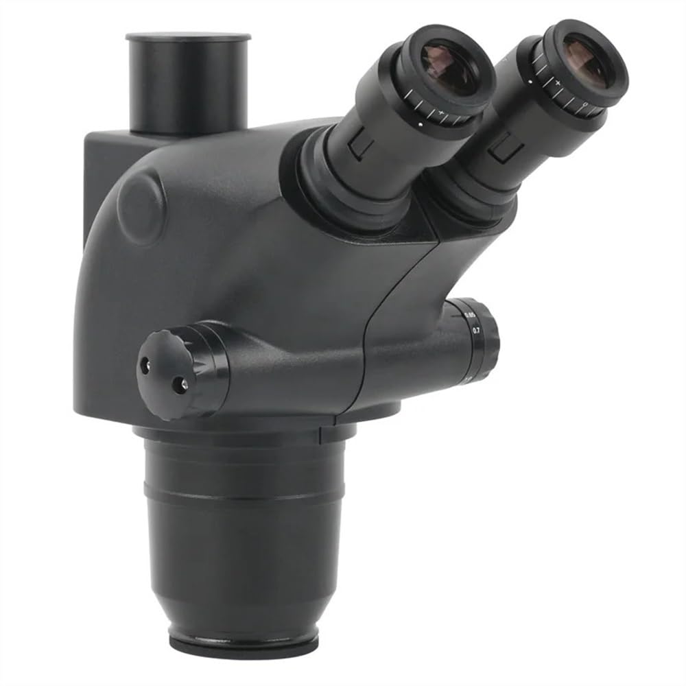 Kit di Accessori per microscopio Microscopio trinoculare Stereo 3,25X-260X 12MP 48MP 55MP 4K 2K HDMI USB VGA Tipo-c Fotocamera + Morsetto Base di Estensione Pie(Un Tipo HDMI 4K da 12 MP)