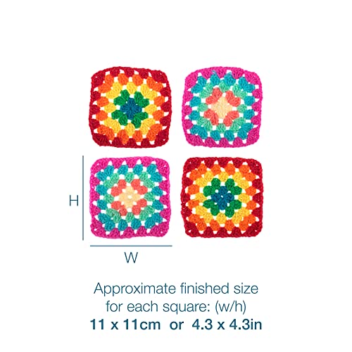 Trimits 'My First' Kit, Crochet, Granny Squares - Image 5