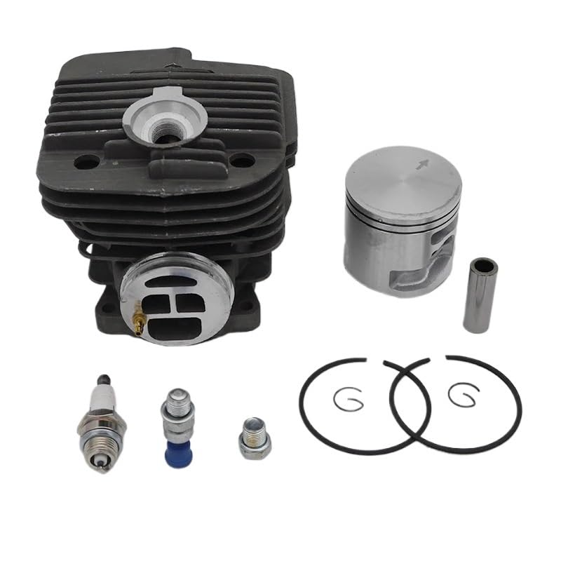 Piezas de jardín Kit de bujías de pistón de Cilindro de 56mm for cortadora eléctrica Husqvarna K960 K970, repuestos de Motosierra de jardín Piezas de jardín