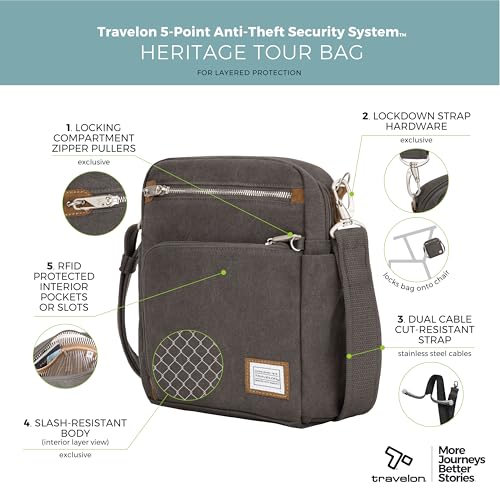 Travelon Anti-Theft Heritage Tour Bag3