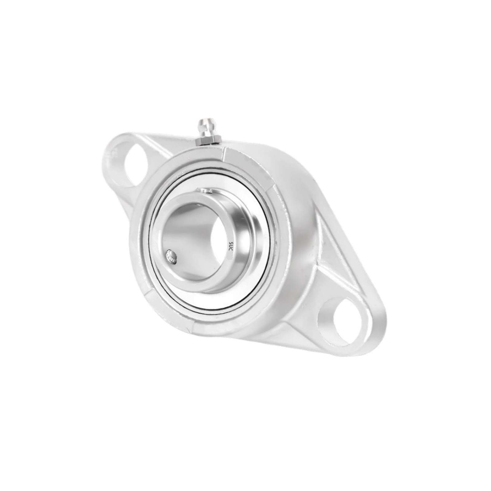 1pcs 440 Stainless Steel Outer Spherical Bearing with Housing Seat SUCFL201-SUCFL218 Insert Bearings Bearings(SUCFL215 Inner 75mm)