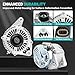 Farrme 13844 Car Alternators 100A Fit for Lexus RX300 1999-2003, for Toyota Highlander 2001-2003 3.0L V6 Automotive Replacement Alternators 101211-7840, AND0184