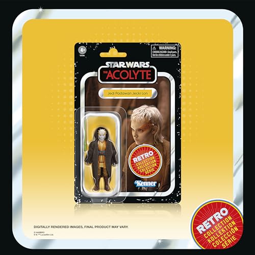 HASBRO Star Wars Retro Collection Star Wars: The Acolyte Multipack de figurines - vue 7