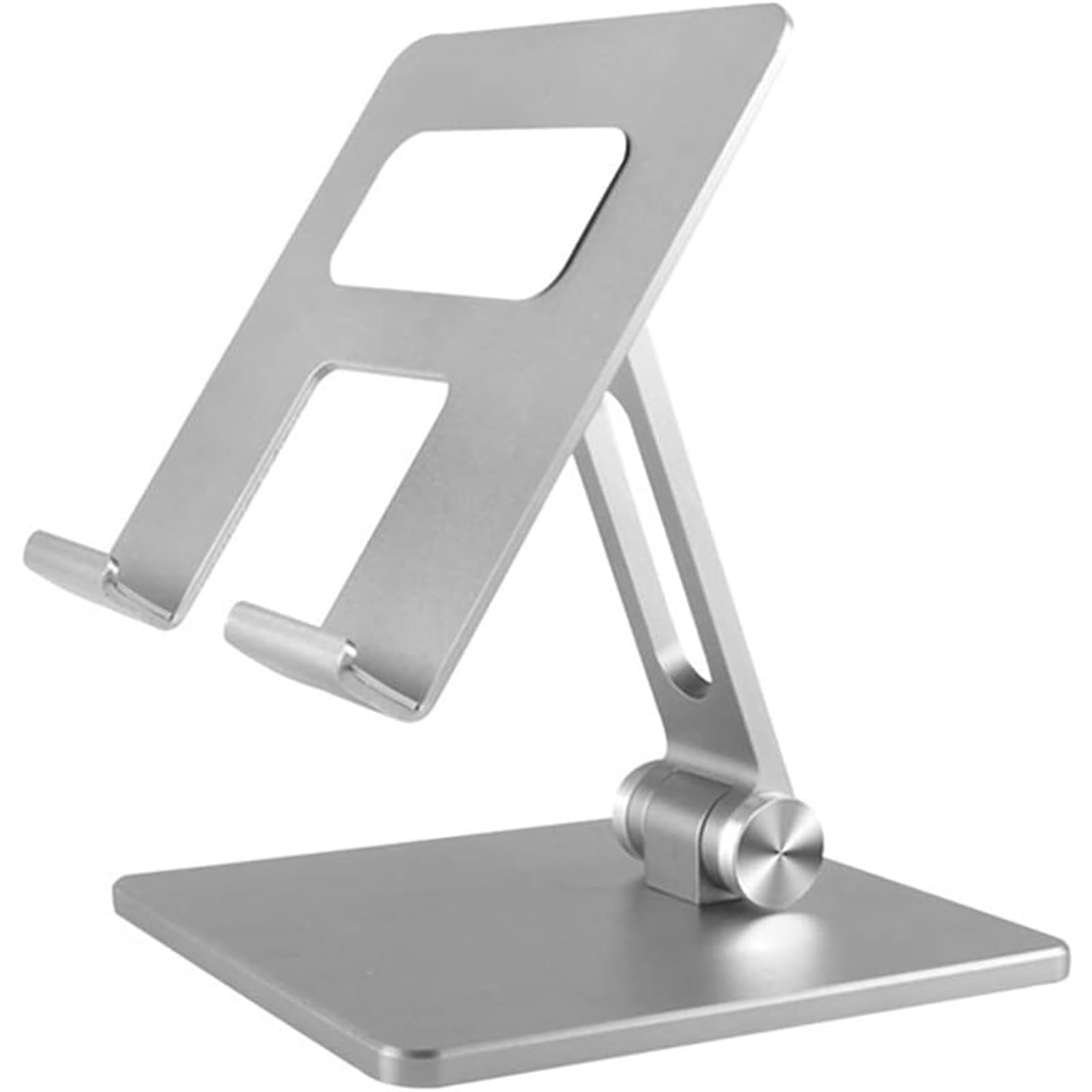 Amélioré Support de téléphone léger Support de téléphone Portable de Bureau en métal Support réglable Support de téléphone Portable de Table Universel Porte Telephone