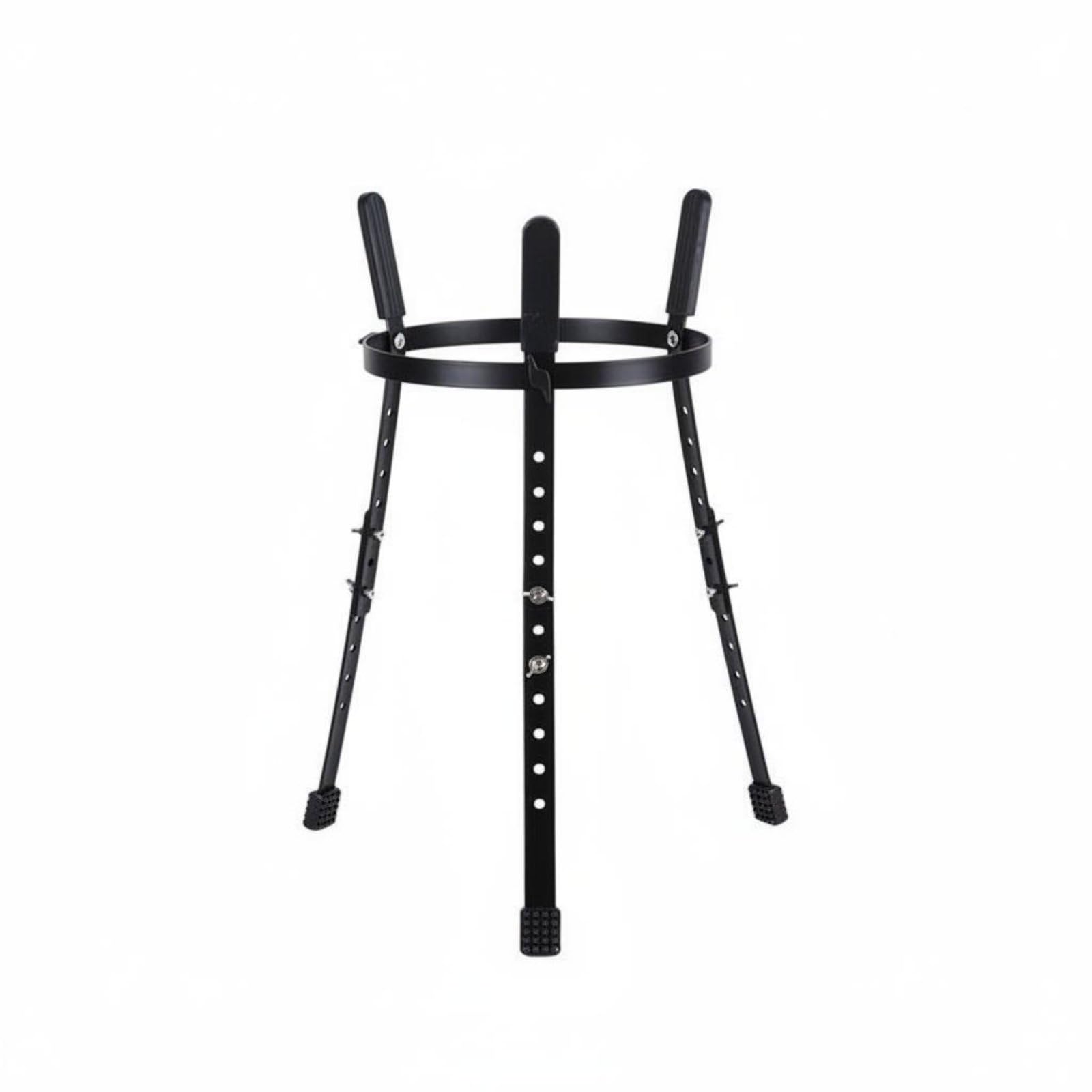 Soporte para Tambores Compatibilidad Universal Trípode Estable Altura Fondo Abierto para Resonancia Adecuado para Percusionistas en Escenarios de , Triángulo Asiento 28-30cm