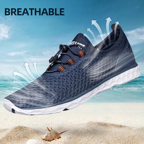 Image of DOUSSPRT Men's Water Shoes Quick Drying Sports Aqua Shoes