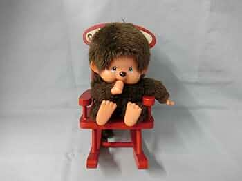 Amazon.co.jp: 、日本製ふたごのモンチッチ ロッキングチェア 木製