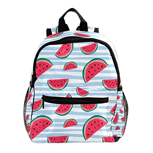 Sac à dos pour garçons et filles motif tropical multicolore de 30,5 cm parfait pour l'école
