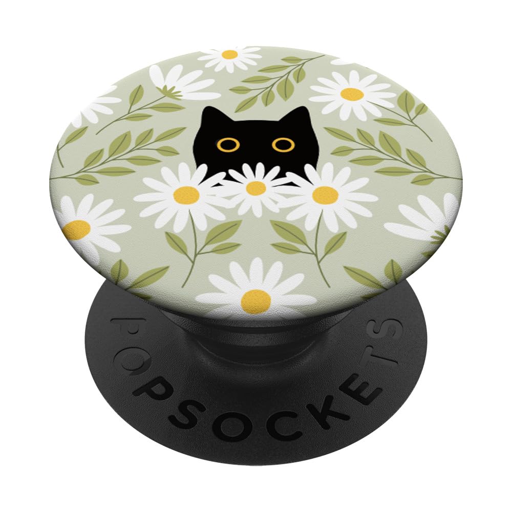 Expandable Phone Holder Floral Daisy PopSocket PopGrip - Cute