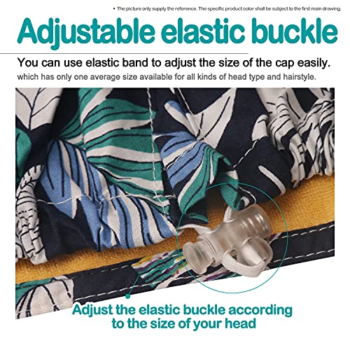 GUOER Cap Working Hat Bouffant Cap One Size Multi Color(Color18-08)