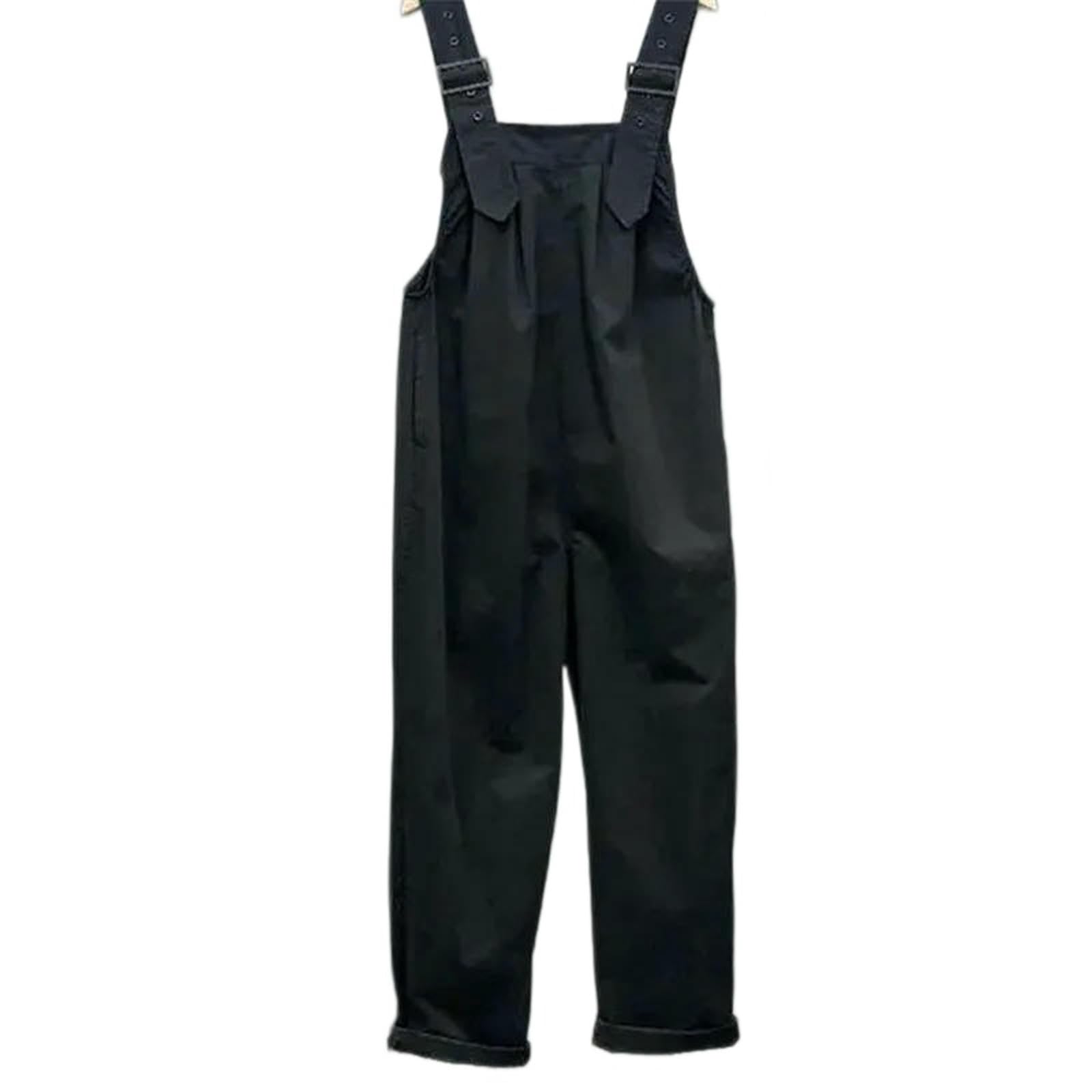 Mono De Verano Mono Informal Holgado Sin Mangas De Color Liso Para Mujer
