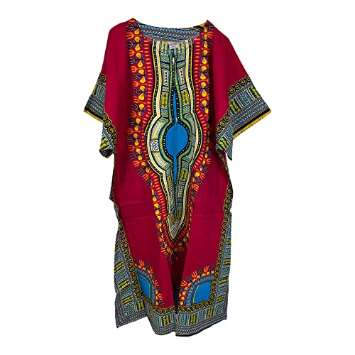 Langes Kaftan-Kleid für Damen, 100 %...