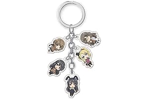 AWAVAWA Sakurajima Mai Keychain,Rascal Does Not Dream of Bunny