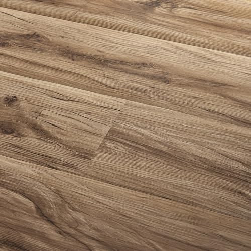 neu.holz Vinylboden Vanola Laminat Selbstklebend rutschfest Antiallergen Bodenbelag PVC-Platten 0,975 m² Nordic Oak