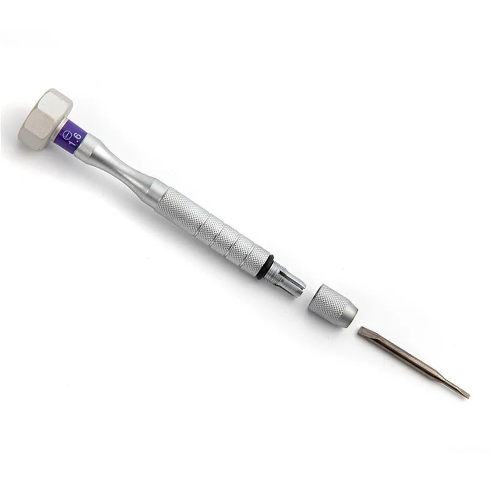 Zestaw wkrętaków do okularów z drobną stalową główką, narzędzia naprawy gwintów przeciwpoślizgowych(Y146 Minus 1.8mm)