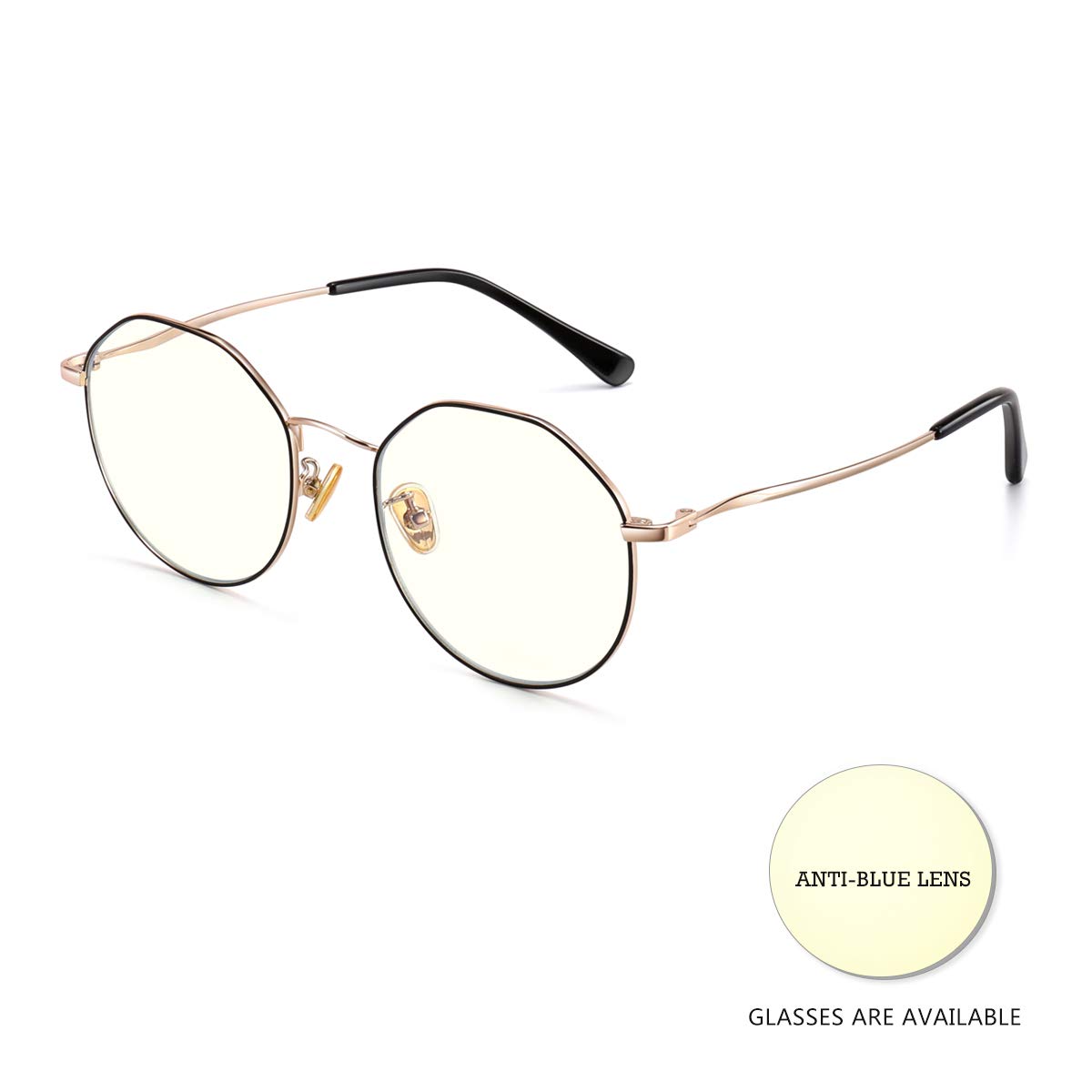 Light Titanium Polygon Mobile Mhone Computer Glasses PARZIN Prescription Eyewear P15755