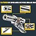 OKYOUK World’s Smallest Grease Gun Coupler Kit, Leak-Proof, Fits All 1/8