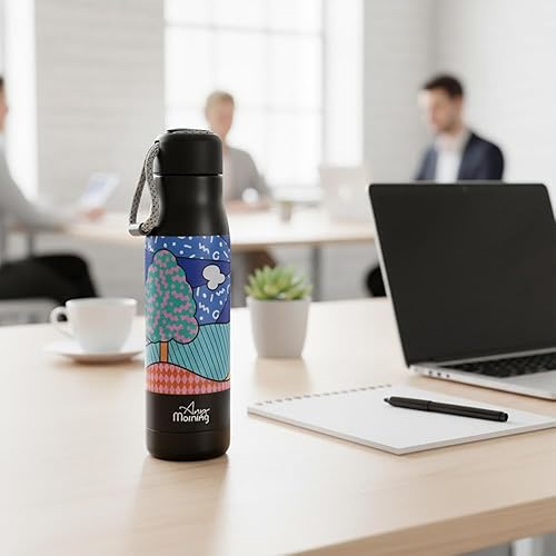 Miniatura 6 de Any Morning Taza de café de acero inoxidable, práctica taza de café aislada con tapa, taza de viaje de acero inoxidable duradera, vaso de café a