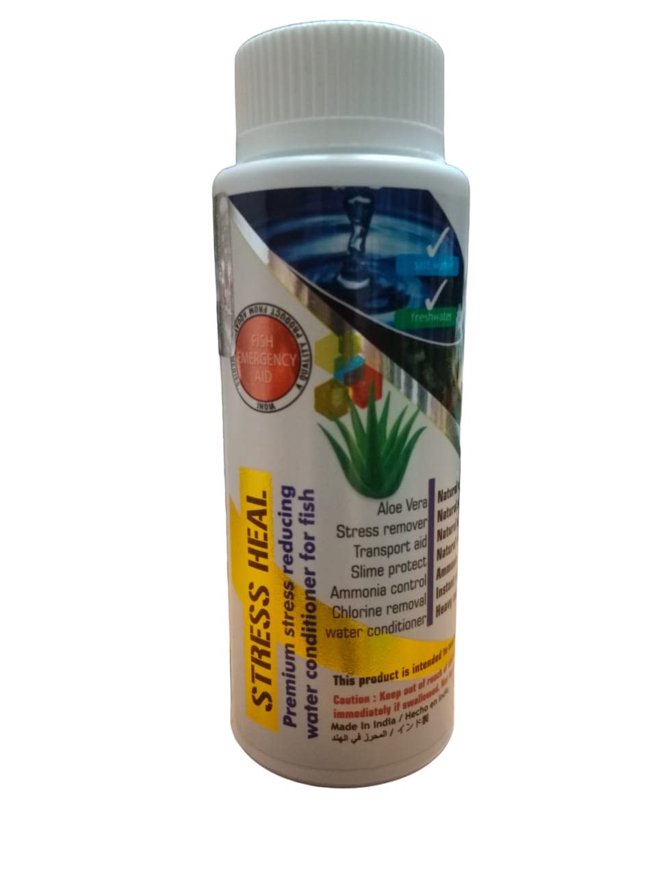 Buy TAH Aquarium Fish Medicine for Aquarium Fish Tank (Stress Heal